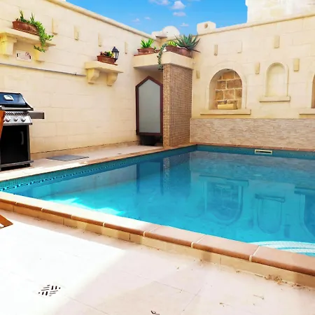 Mixel Gozitan And Pool - Happy Appartement Sannat